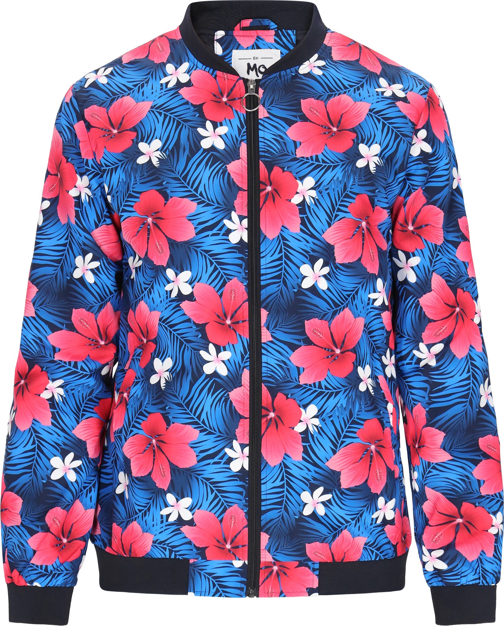 Mo Jacke Männer blau mehrfarbig