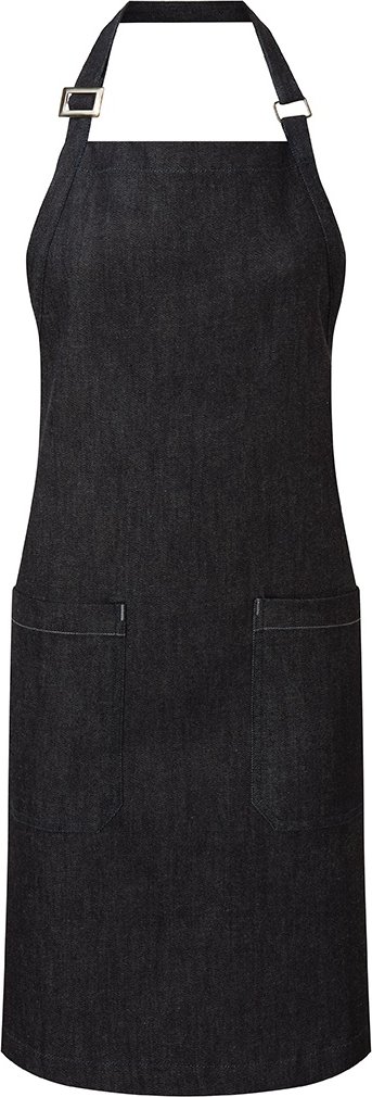 Premier Unisex Erwachsene Bio Fairtrade Certified Denim Schürze (Indigo Blau)