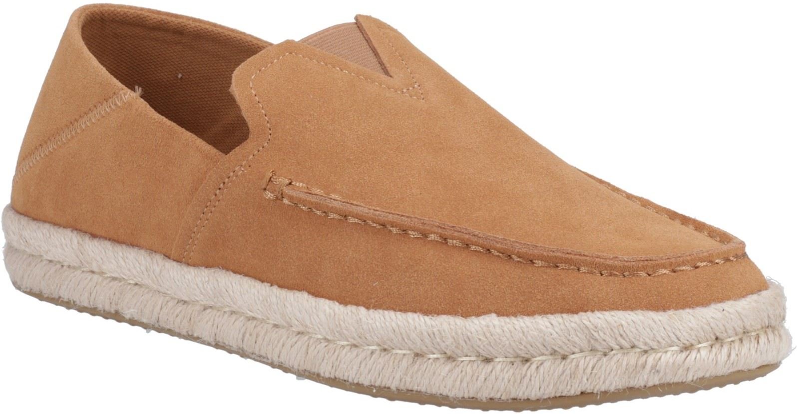 TOMS Alonso 100% Rindfleisch Herren Tan Espadrilles
