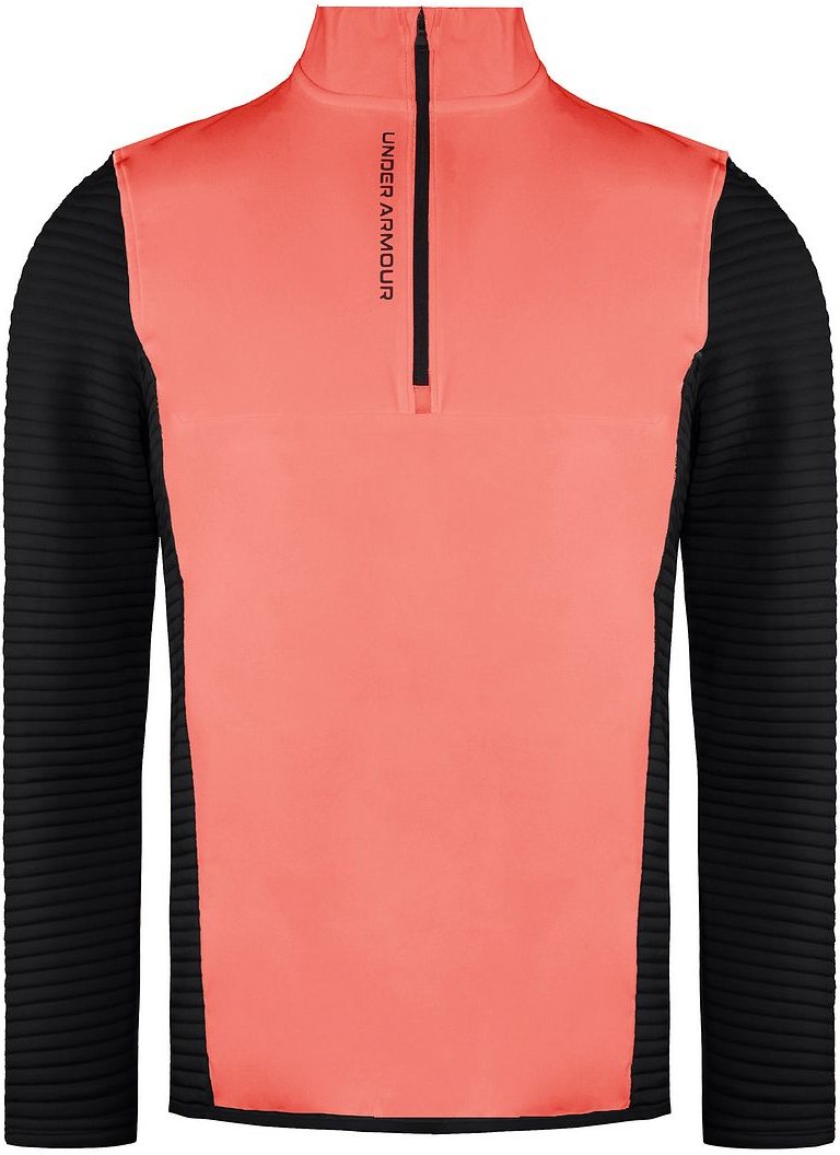 Under Armour Storm Evolution Daytona Herren Schwarz/Rot -Hybrid -Golfpullover