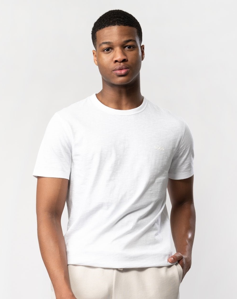 Thumbnail - BOSS Orange Tegood Herren Rundhals-T-Shirt