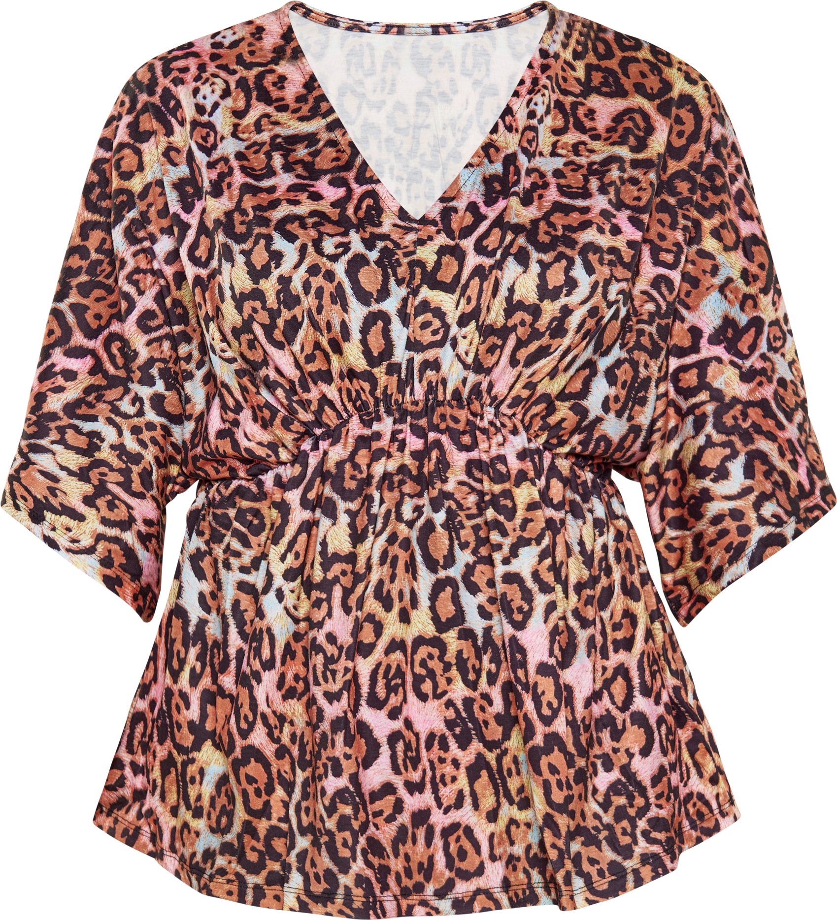 usha Bluse Frauen Mehrfarbig Weiß