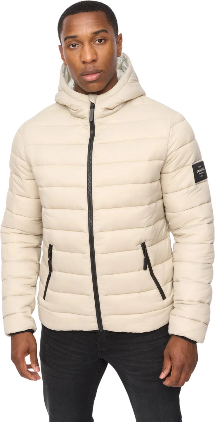 Crosshatch - "Gattering MVE" Jacke für Herren (Steinfarben)