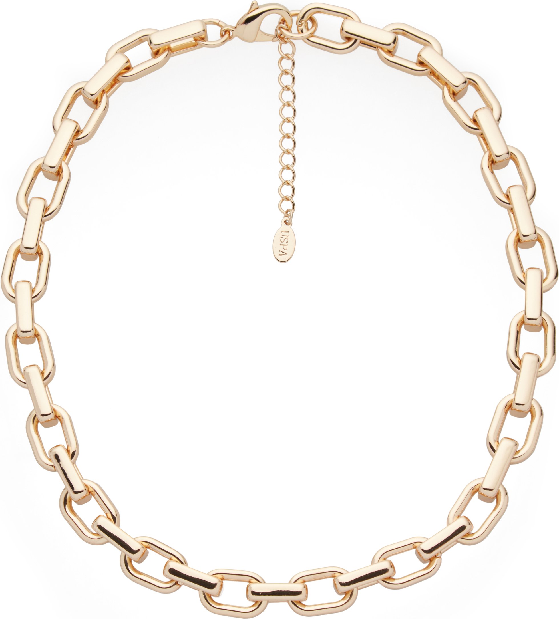 US Polo Assn Jewellery – Adele-Halskette aus Rhodium