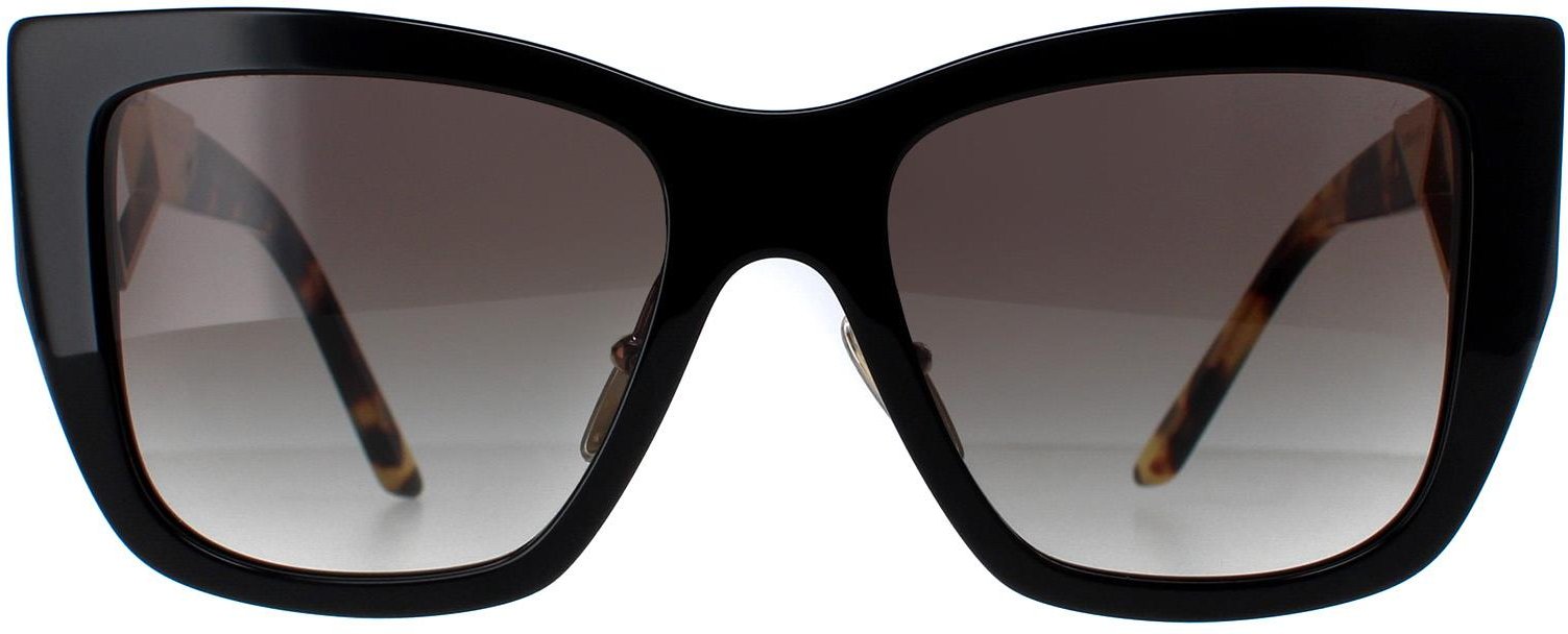 Thumbnail - Prada Square Damen Schwarz und Schildkröte Grau Gradient PR21YS