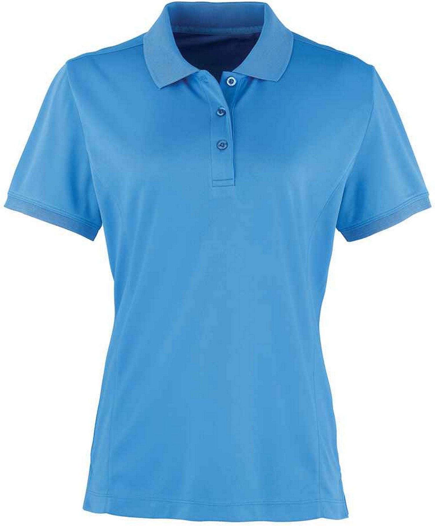 Premier - "Coolchecker" Poloshirt für Damen (Saphir-Blau)