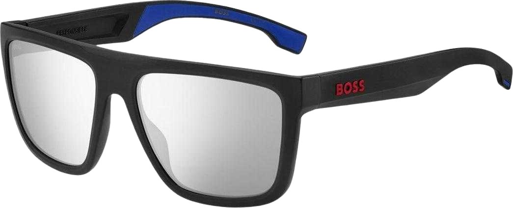 Hugo Boss - Matt-Sonnenbrille für Herren (Schwarz)
