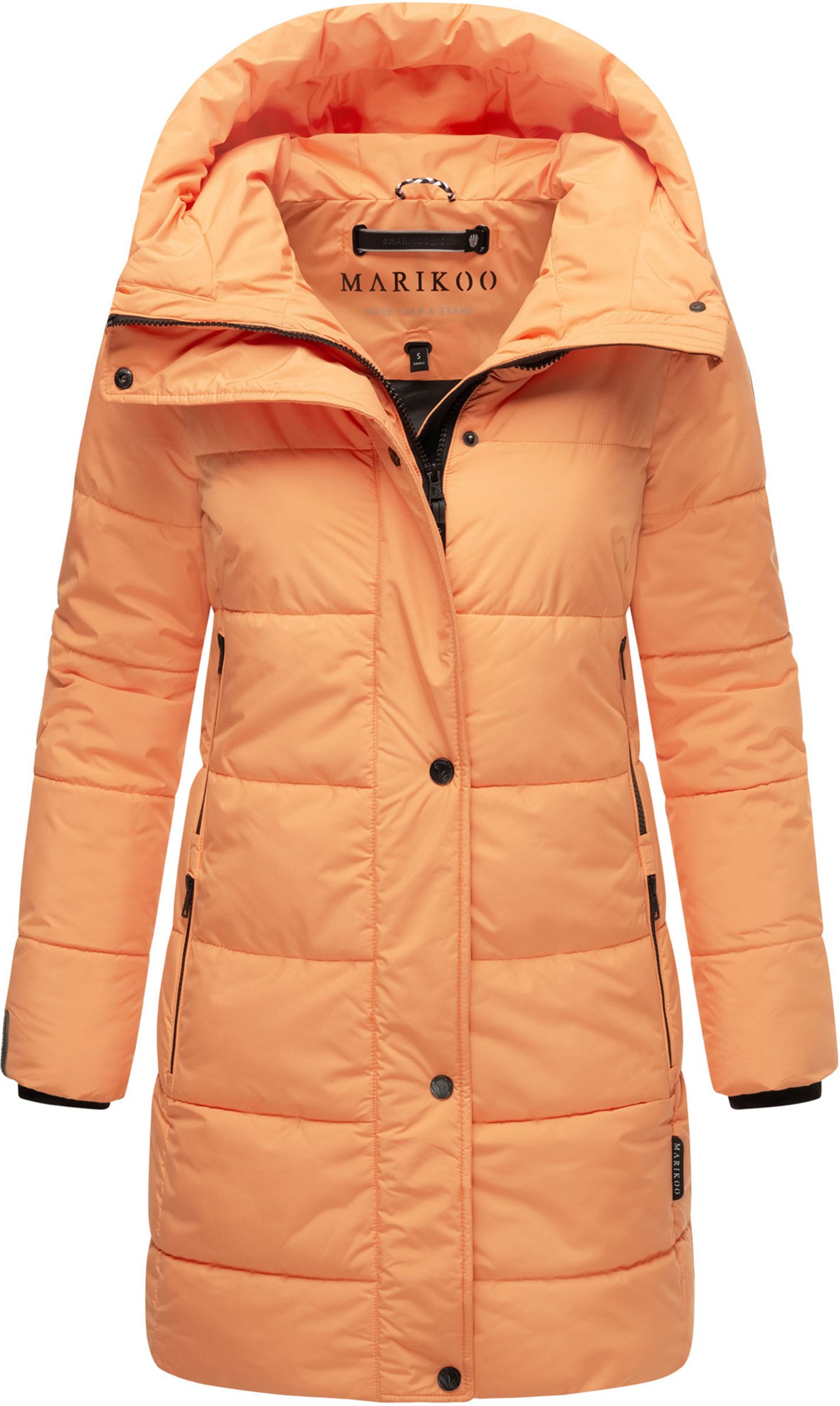 Marikoo Damen Steppjacke Karumikoo XVI – warm, stylisch & mit Kapuze