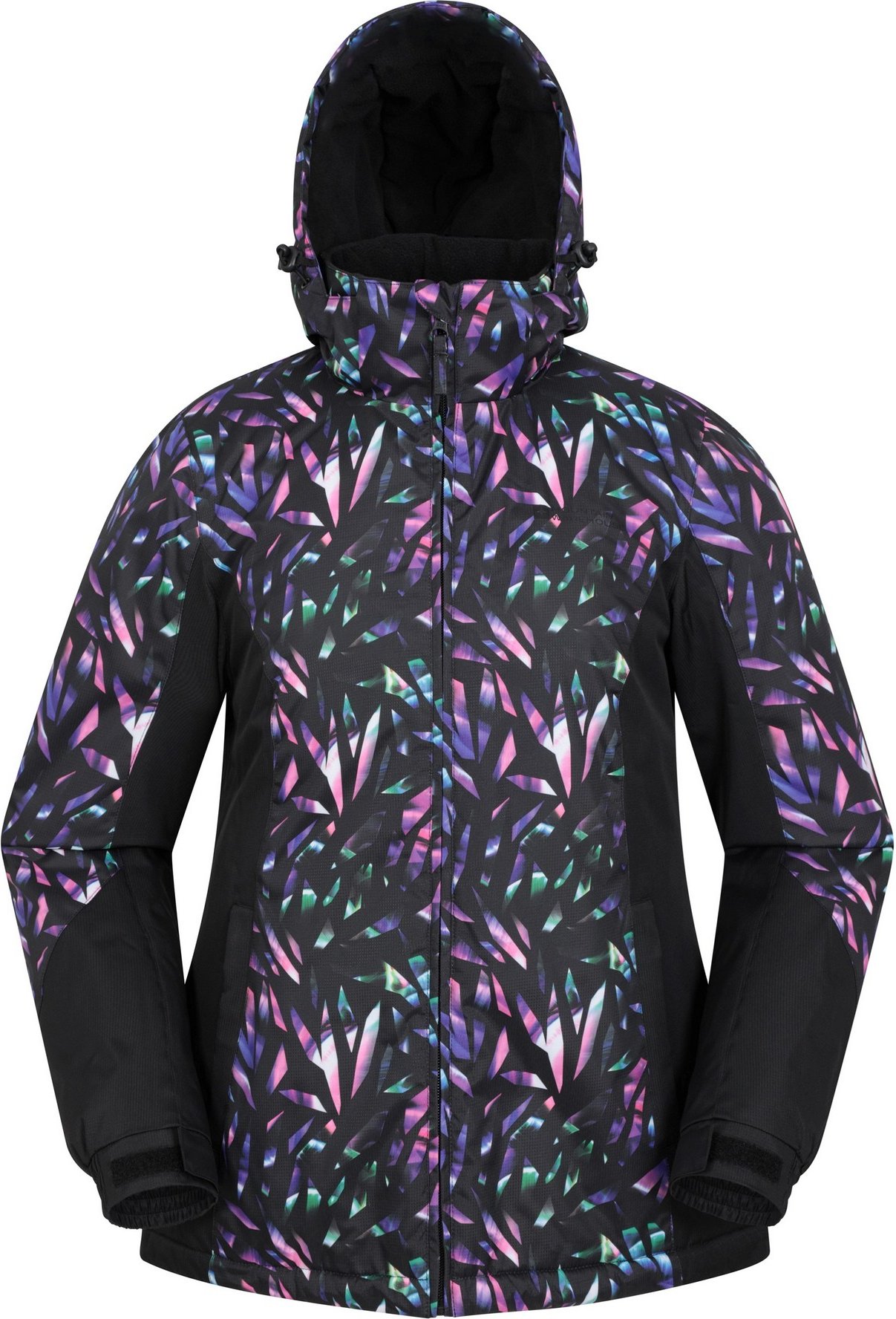 Mountain Warehouse Damen/Damen Dawn II Kaleidoscope Skijacke (Schwarz/Teal)