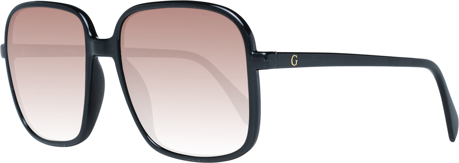Thumbnail - Guess Sonnenbrille GF6146 01F Schwarz Braun Gradient