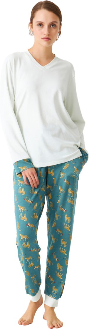 Langärmeliger Schlafanzug JJBDP0601 woman