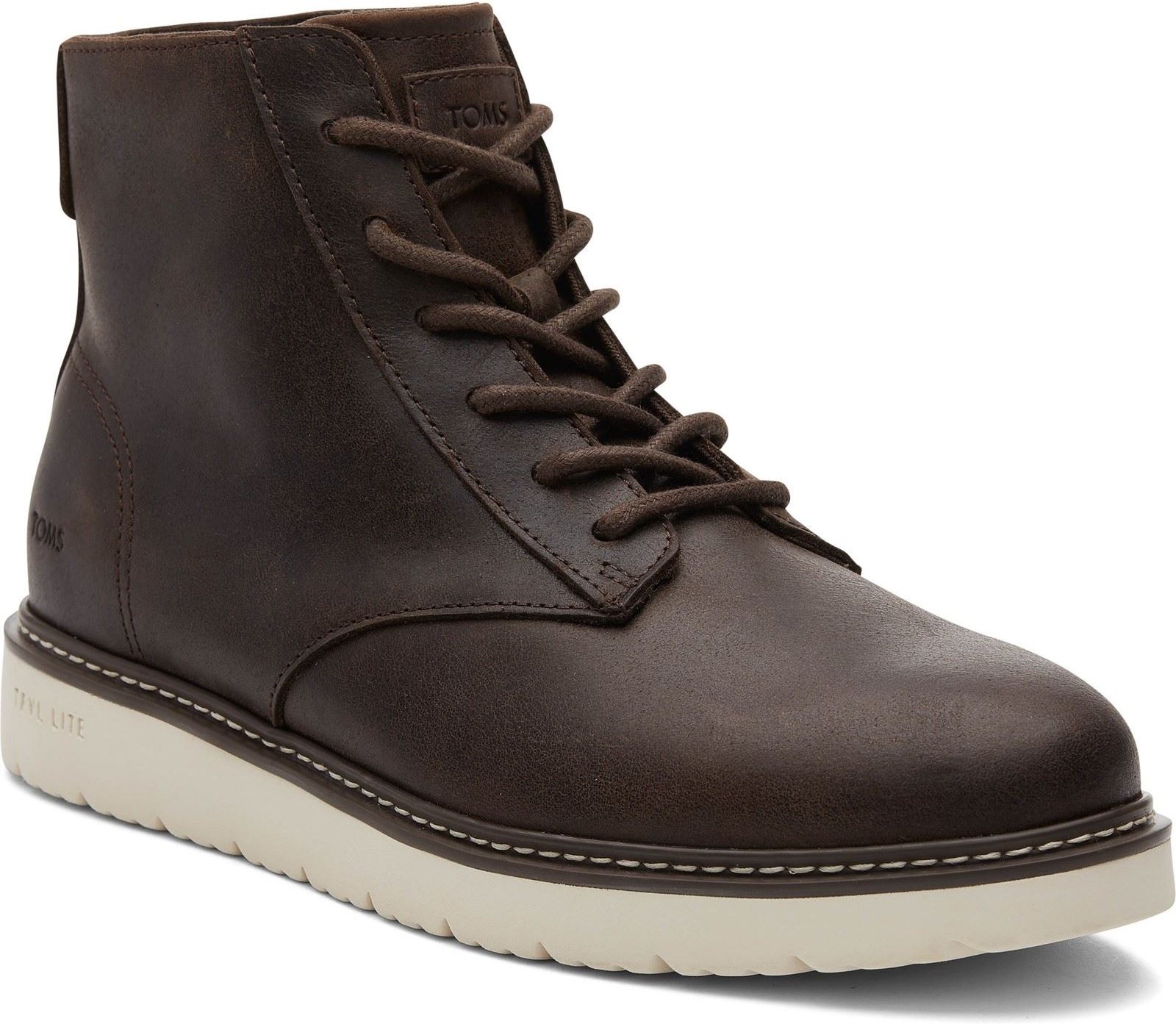 TOMS Navi TRVL Lite Ranger Leder Herren Stiefel Dunkelbraun