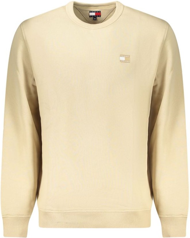 Tommy Hilfiger Beiges Baumwoll-Herrenpullover