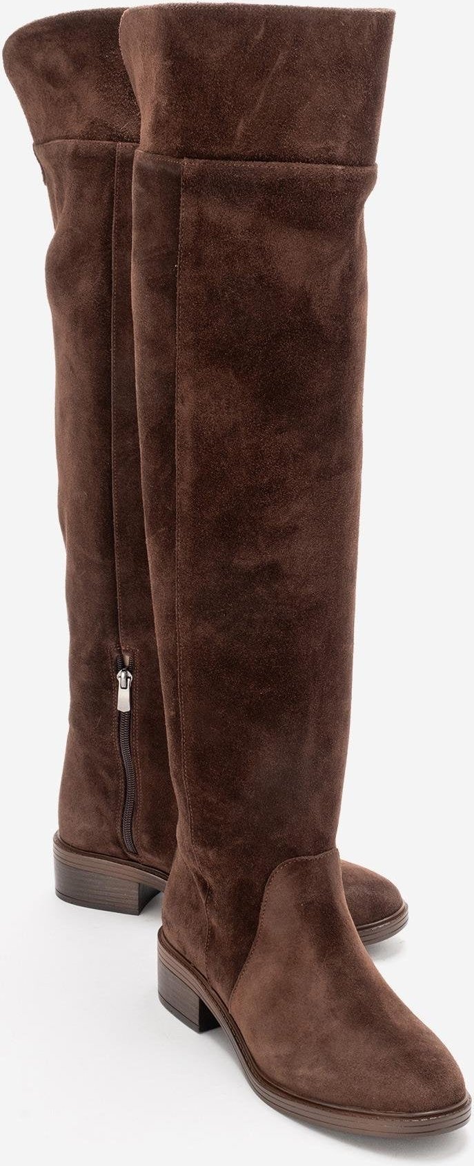 Petya Leder Oberschenkelhoher Stiefel