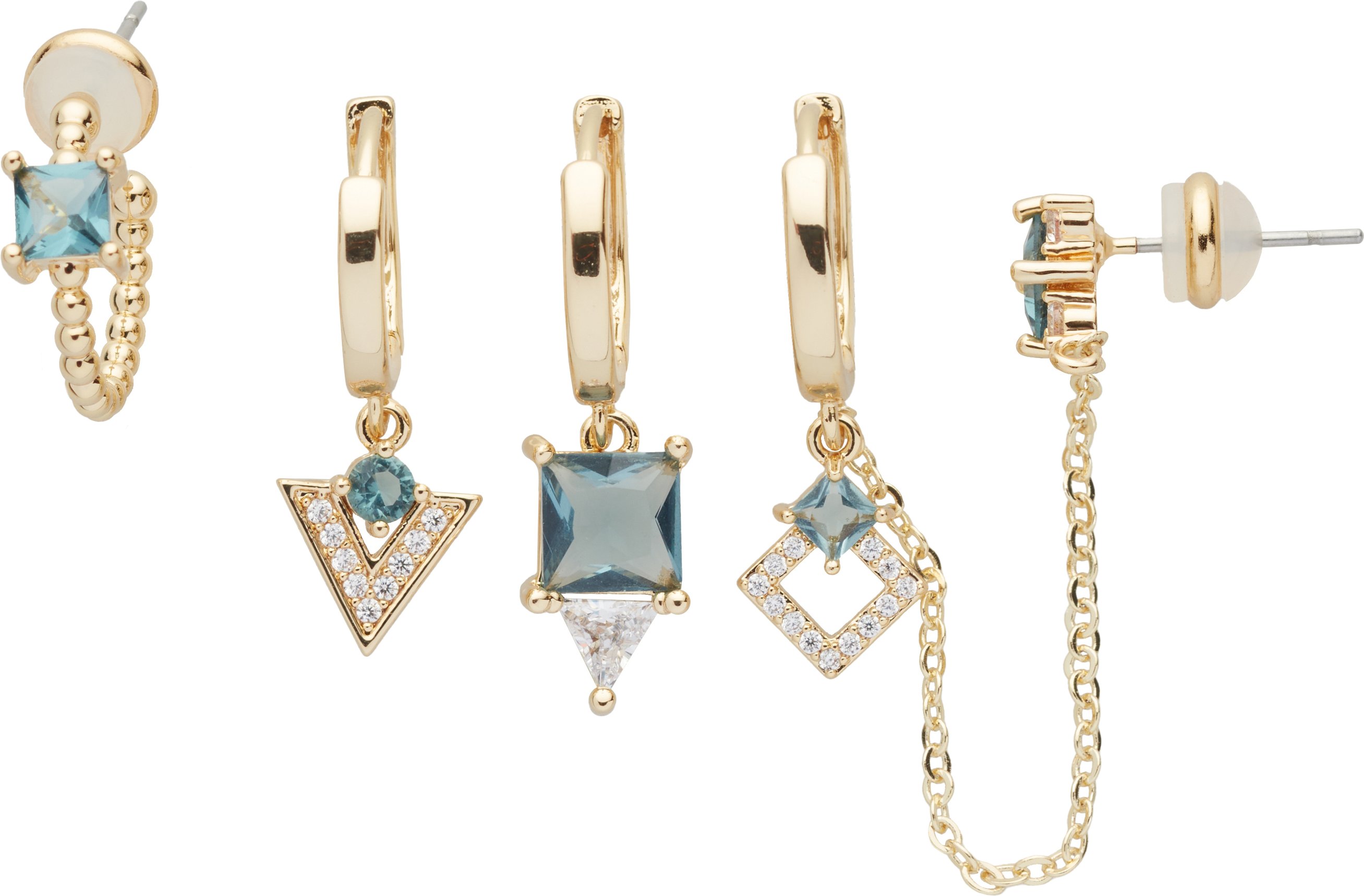 US Polo Assn Jewellery Charlotte Gelbgold-Ohrringe