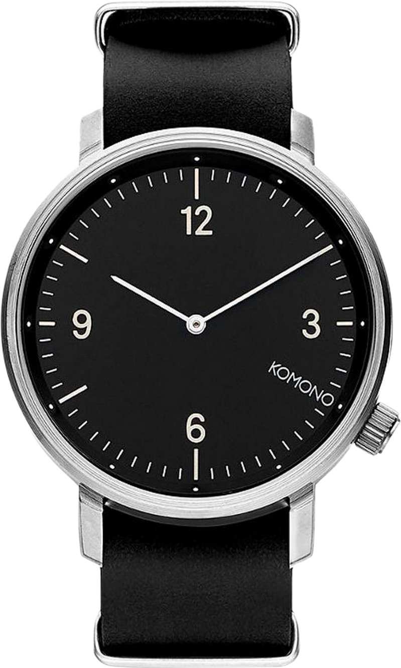 Komono Herrenuhr Quartz Silber