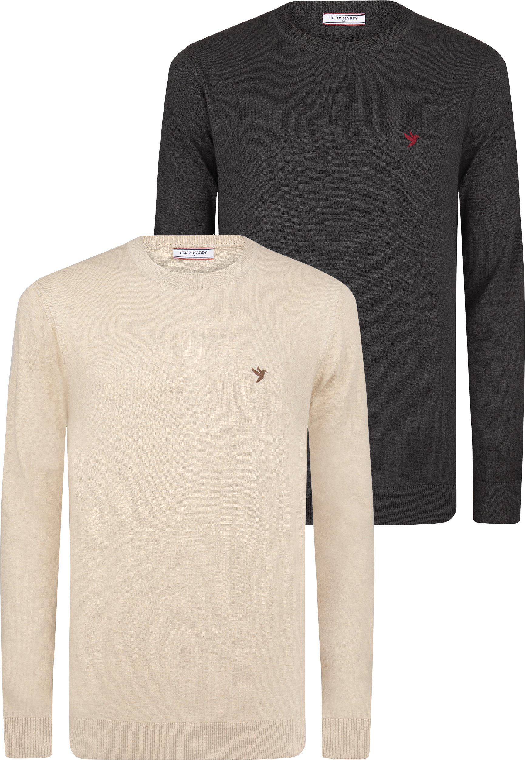 Pullover Pullover Mit Rundhalsausschnitt 2Er-Pack