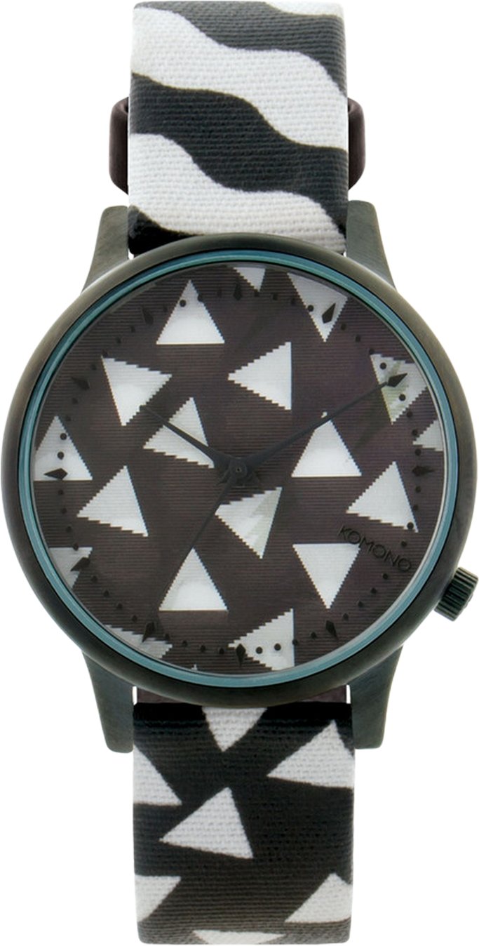 Komono Damenuhr Quartz Schwarz