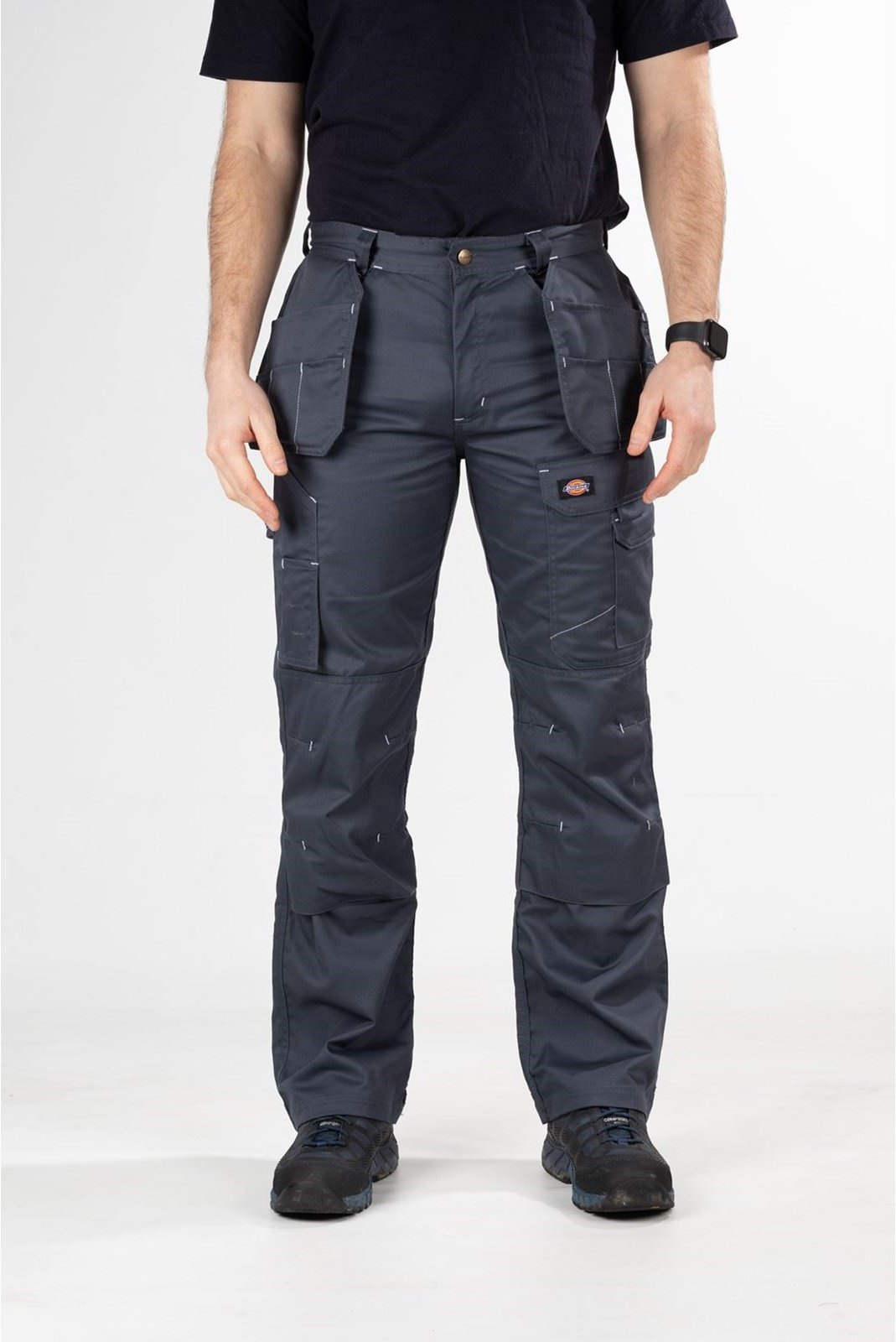 Dickies Redhawk Pro Polyester Herren Graue Outdoor-Hosen