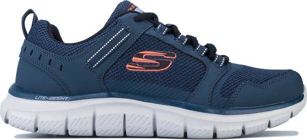 Thumbnail - Herren Skechers Track Knockhill Trainer In Marine