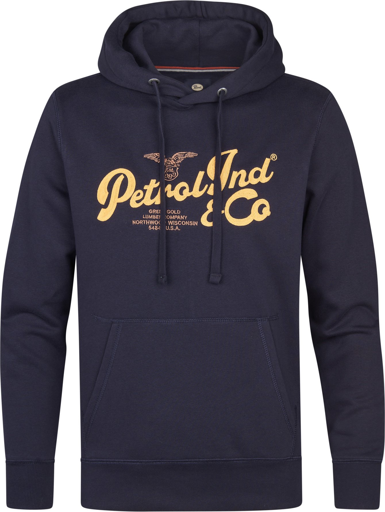 Petrol Industries - Hoodie mit Aufdruck Kennewick Herren - Blau