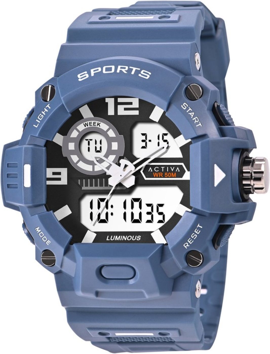 Activa X Invicta Digital ACW495-005 Herrenuhr - 55mm