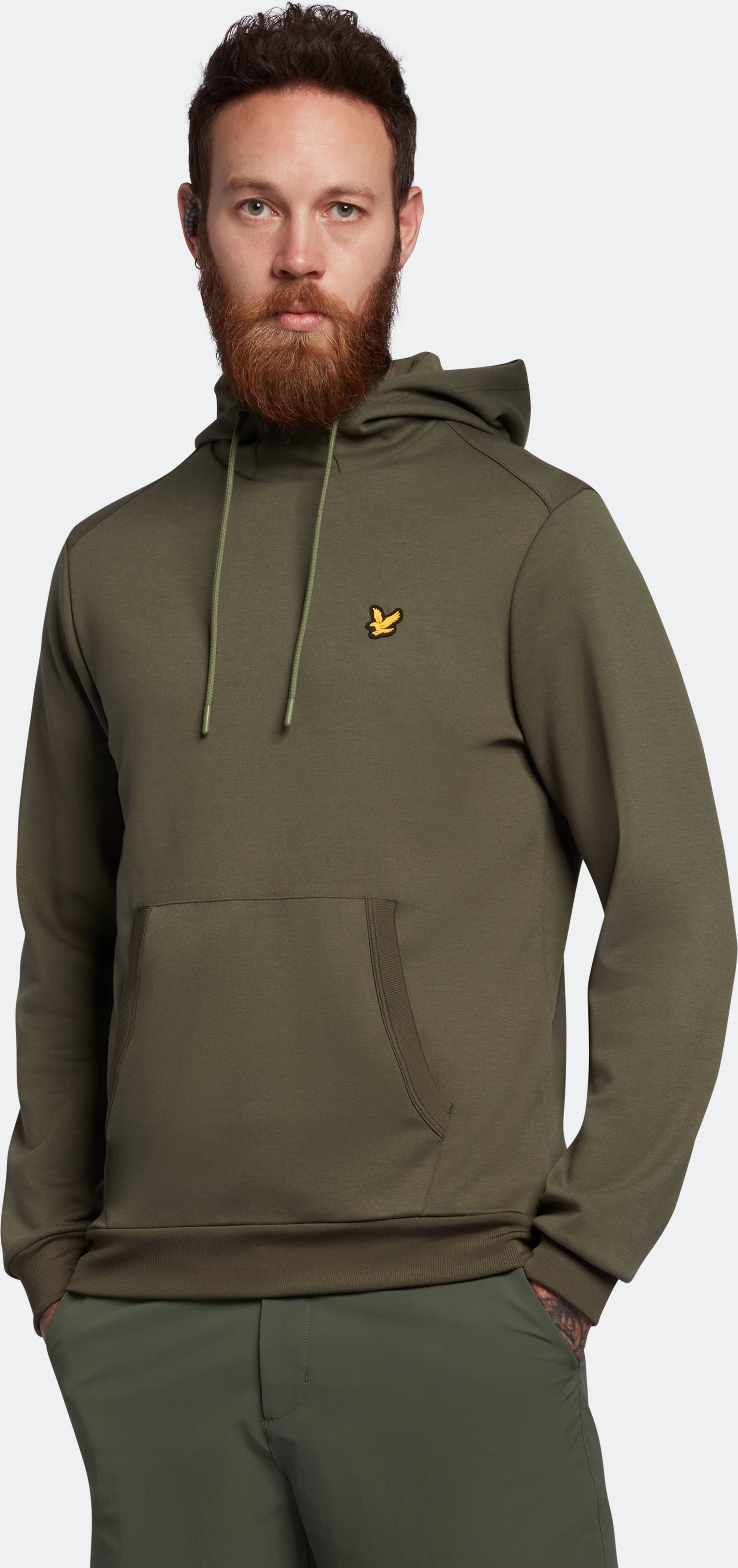 Lyle & Scott Golf-Hoodie in Grün