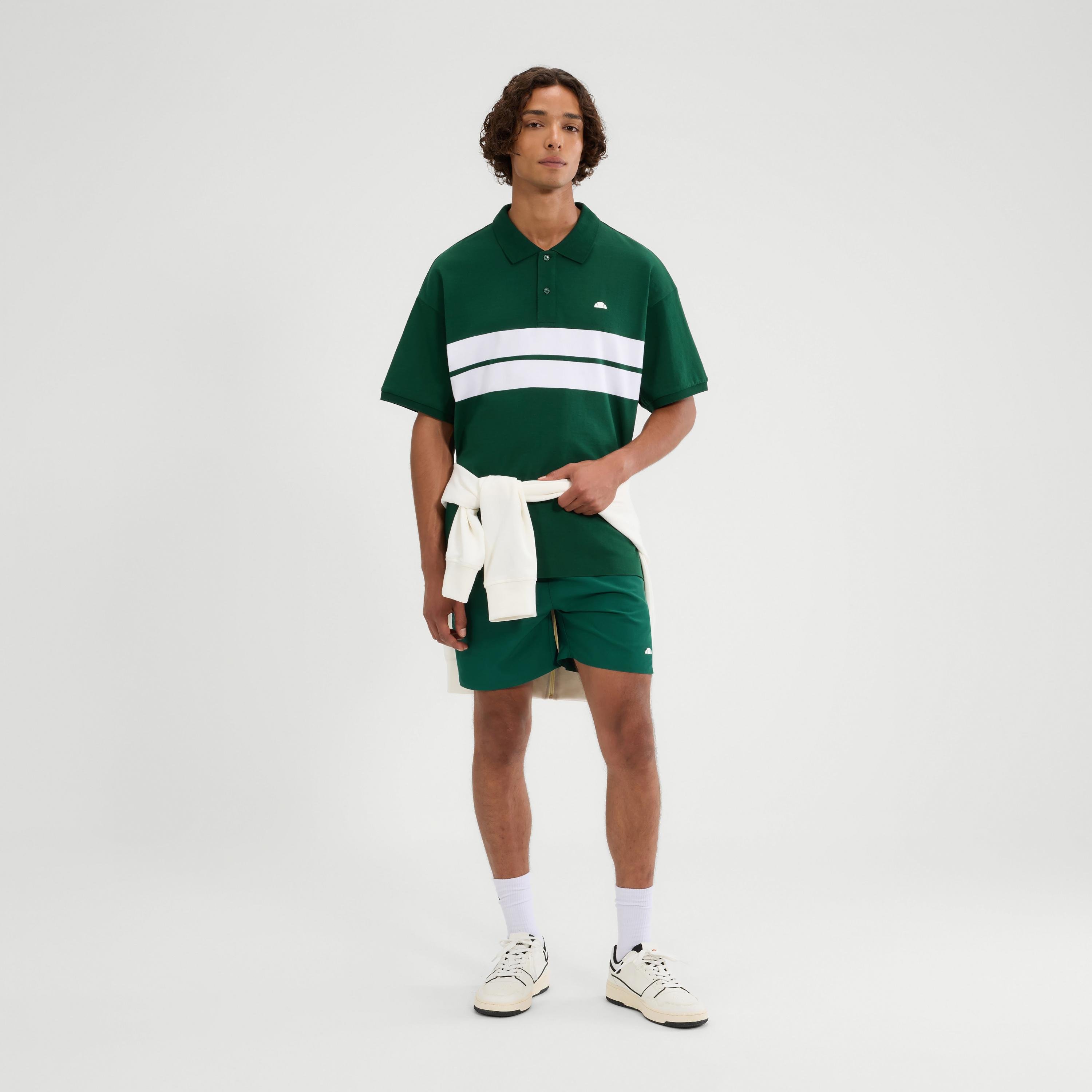 Ellesse - "Sbarri" Poloshirt für Herren (Dunkelgrün)