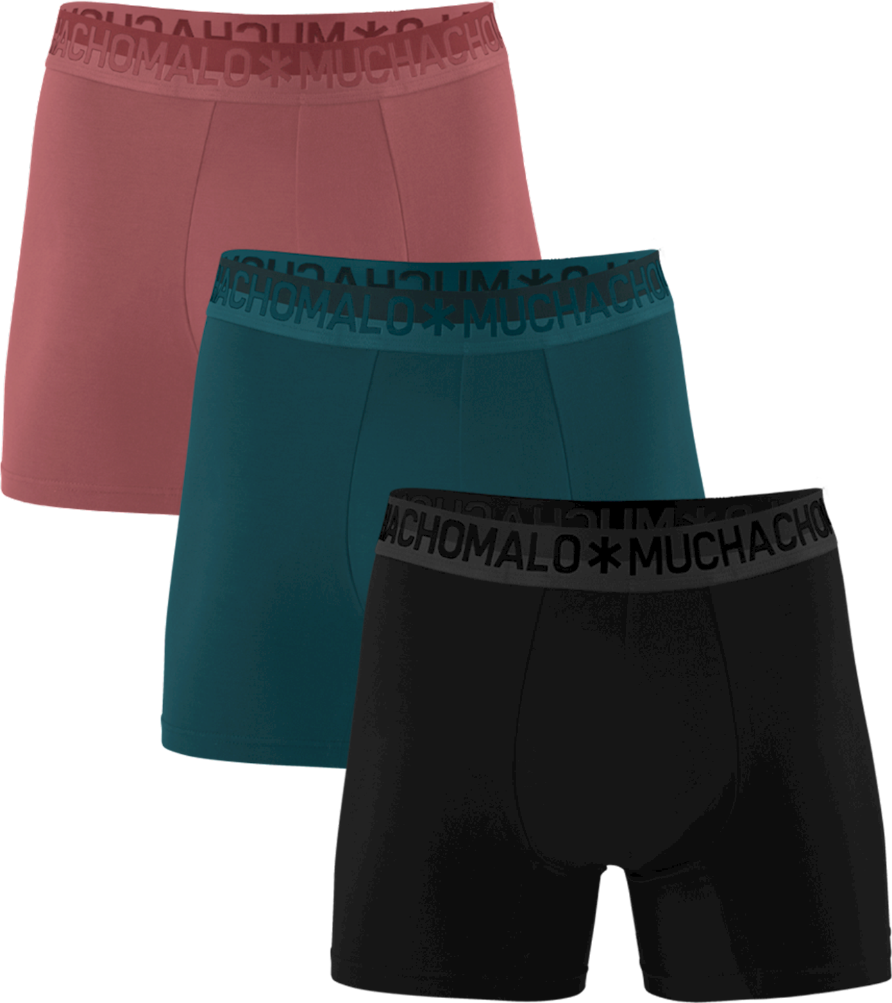 Muchachomalo Herren Boxer Shorts - 3er Pack - Herren Unterwäsche