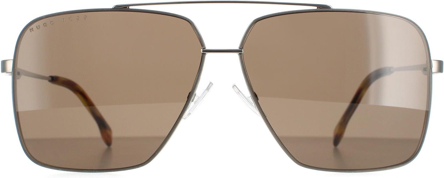 Hugo Boss Round Herren Braun Horn Ruthenium Braun BOSS 1325/S