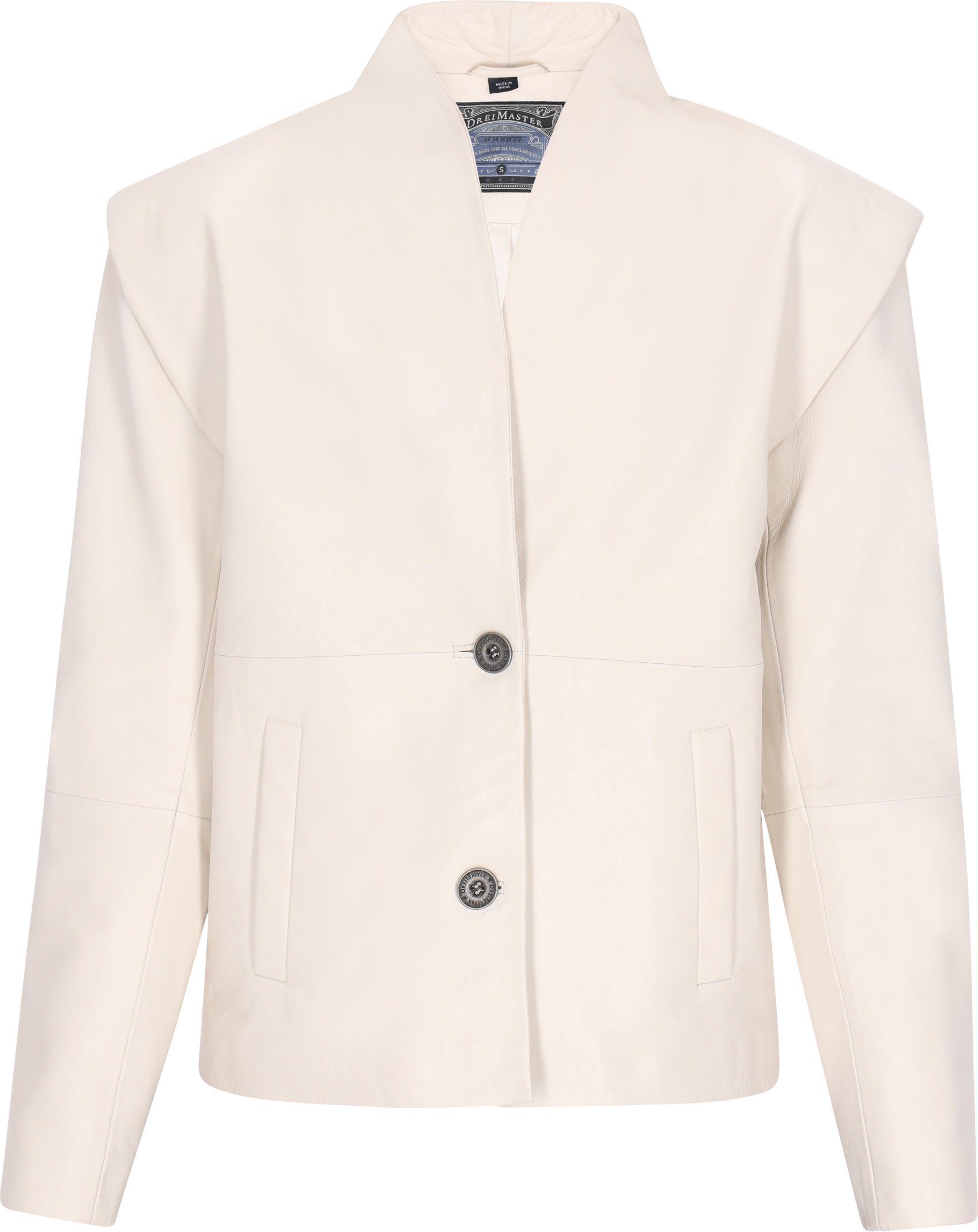 Dreimaster Jacke Frauen Weiß