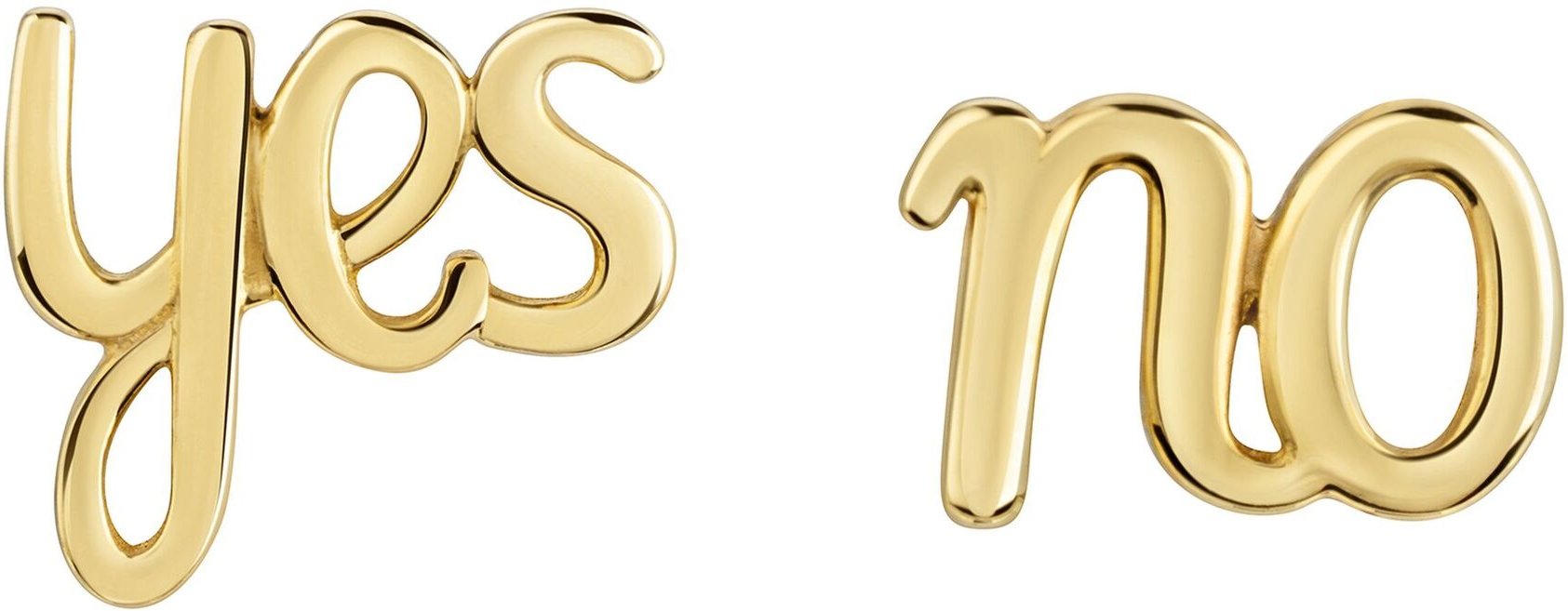 Fascination by Ellen K. Ohrstecker 375/- Gelbgold glanz Yes und No