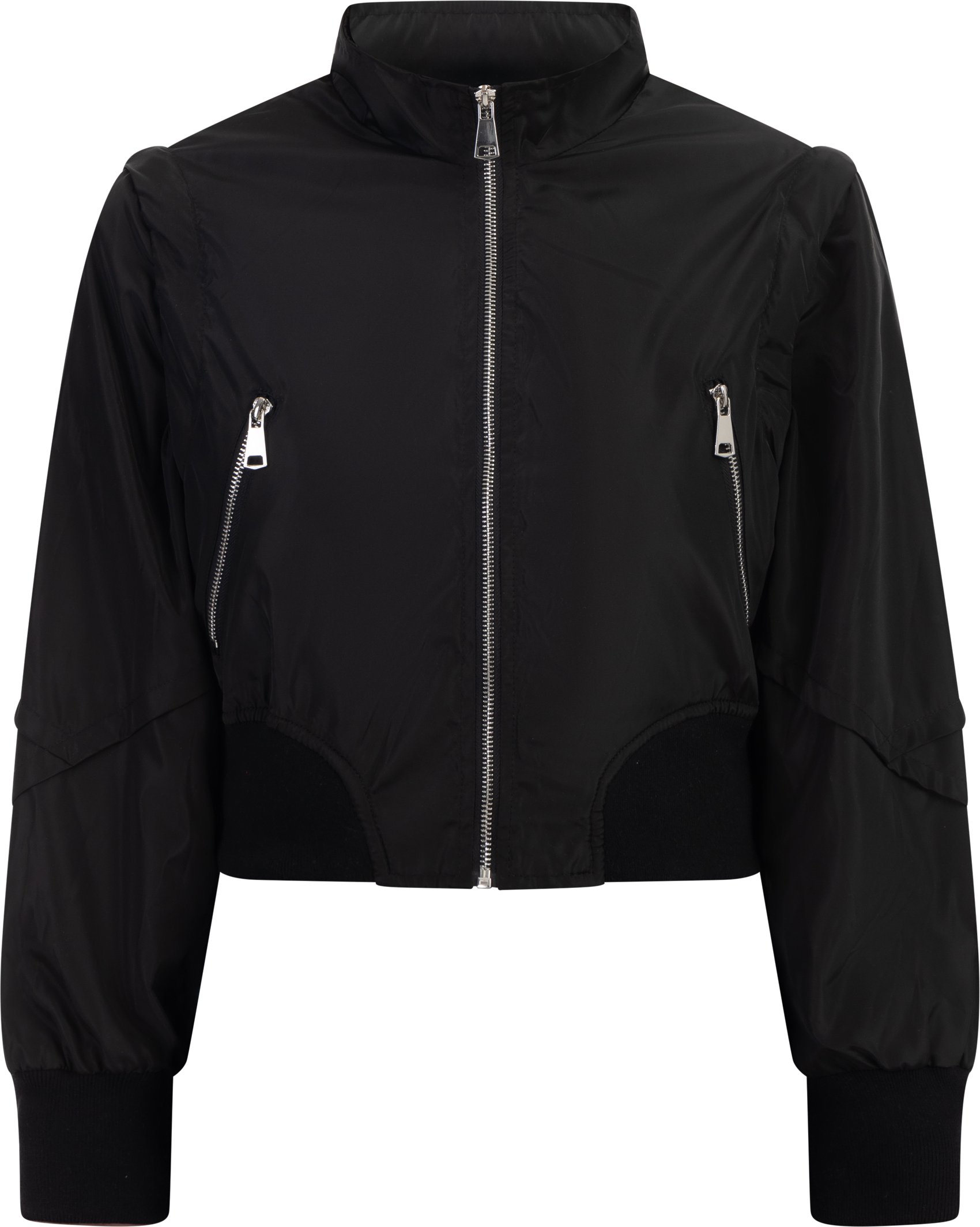 Mymo Blousonjacke Damen schwarz