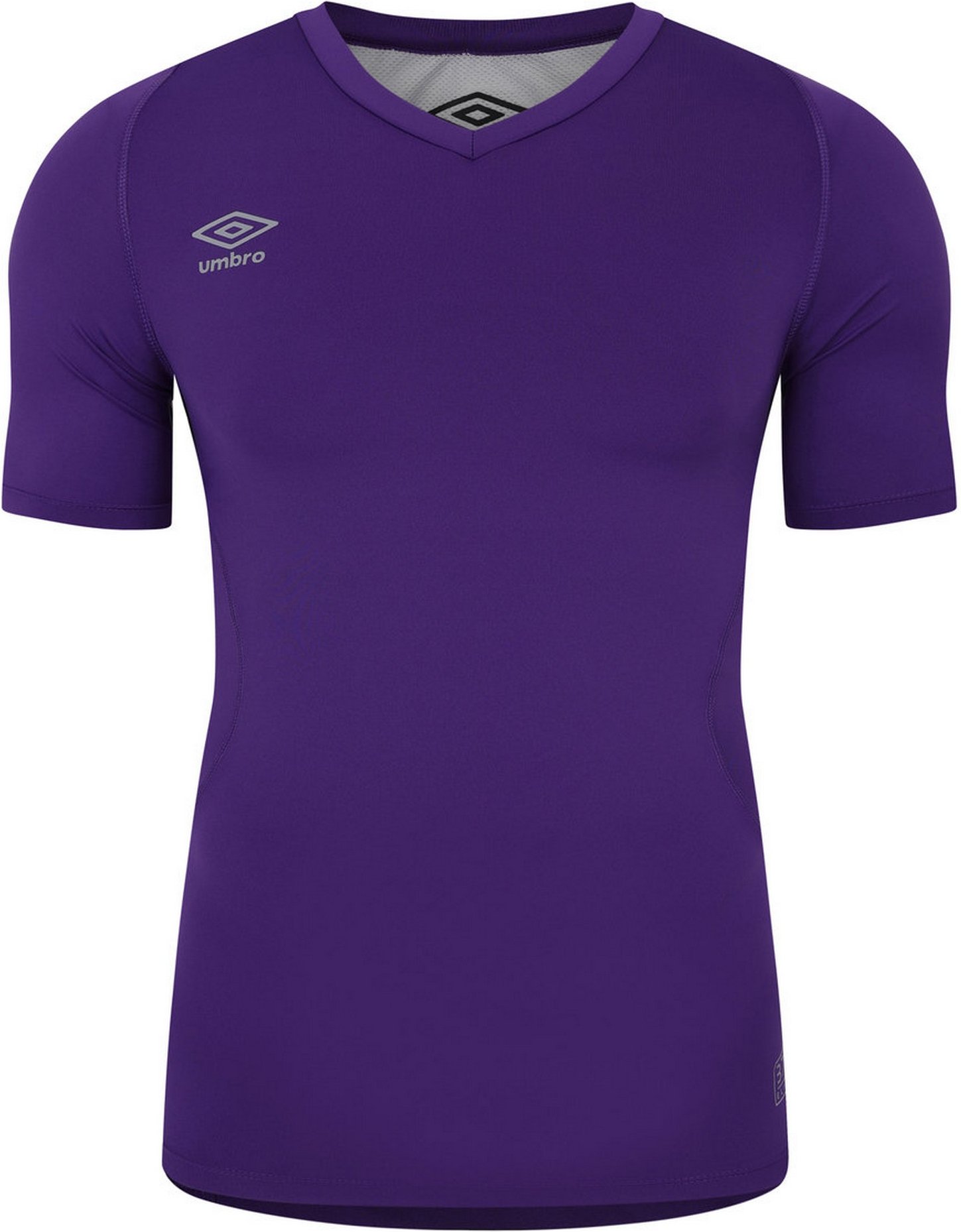 Umbro - "Elite" Base Layer Oberteil V-Ausschnitt für Herren/Damen Unisex (Leuchtend Lila)