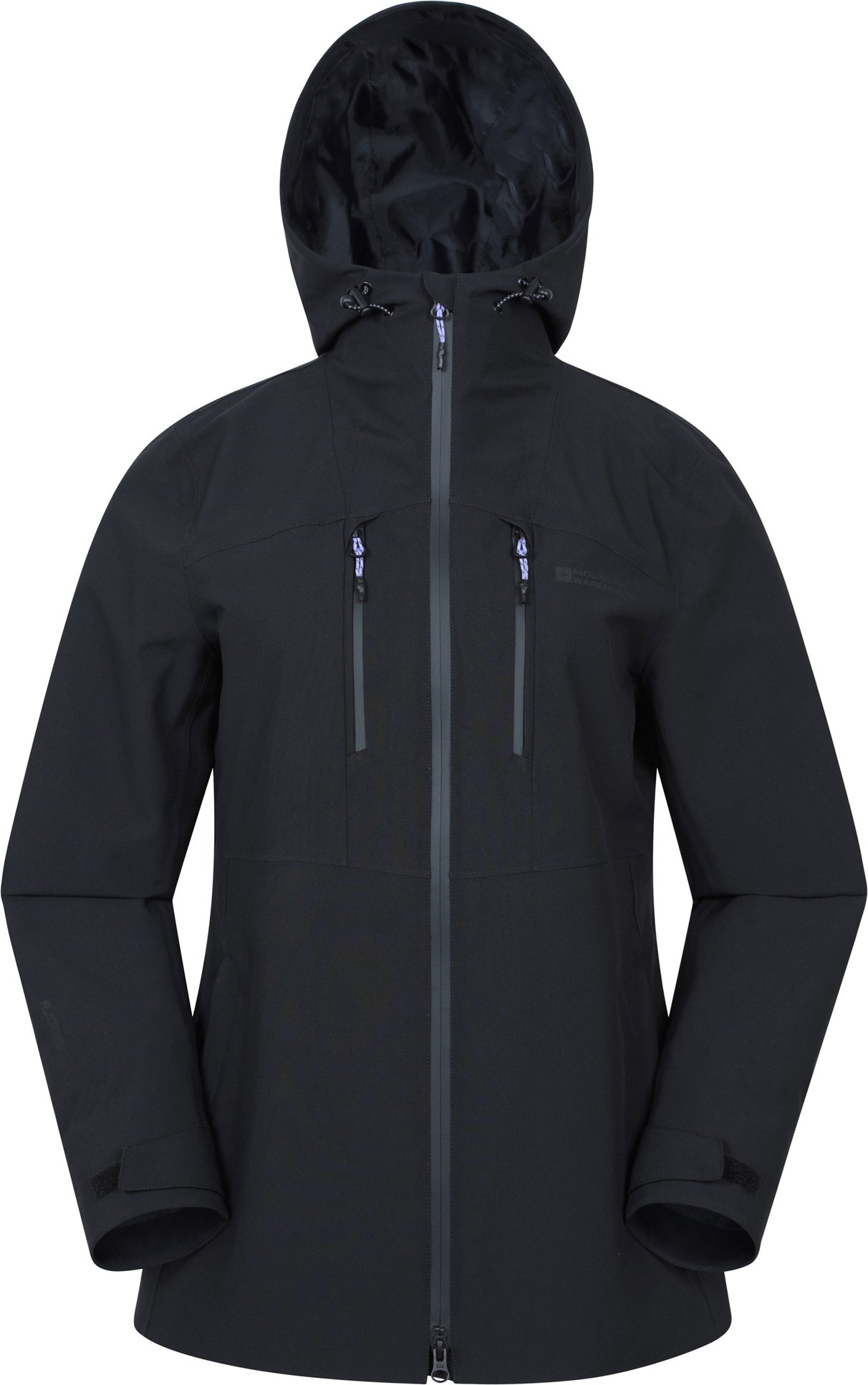 Mountain Warehouse - "Breeze" Jacke, wasserfest für Damen (Schwarz)