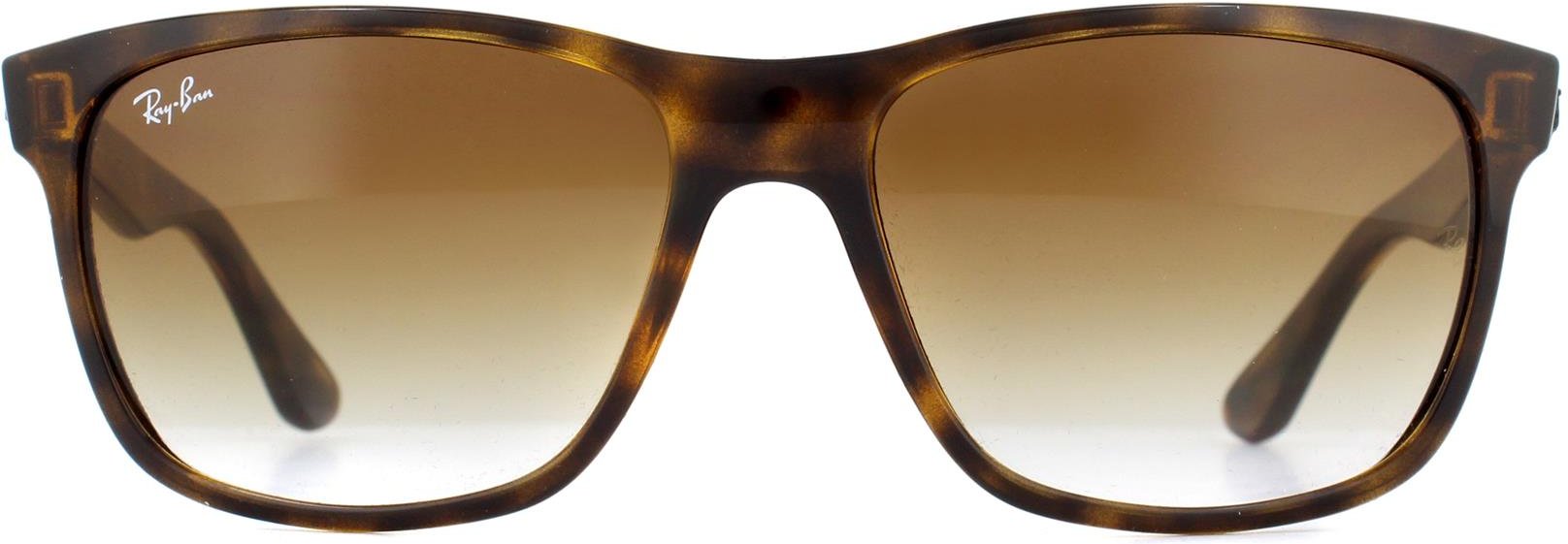 Ray-Ban Sonnenbrille 4181 710/51 Hell Havanna Braun Verlauf