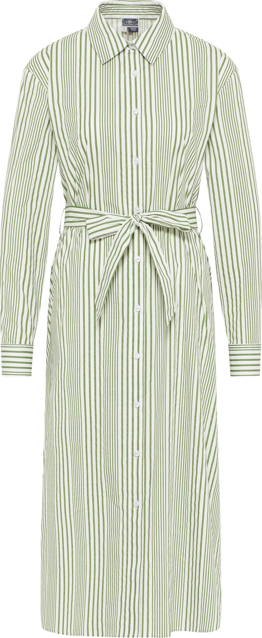 Thumbnail - Dreimaster Hemdblusenkleid Damen Wollweiss Helloliv