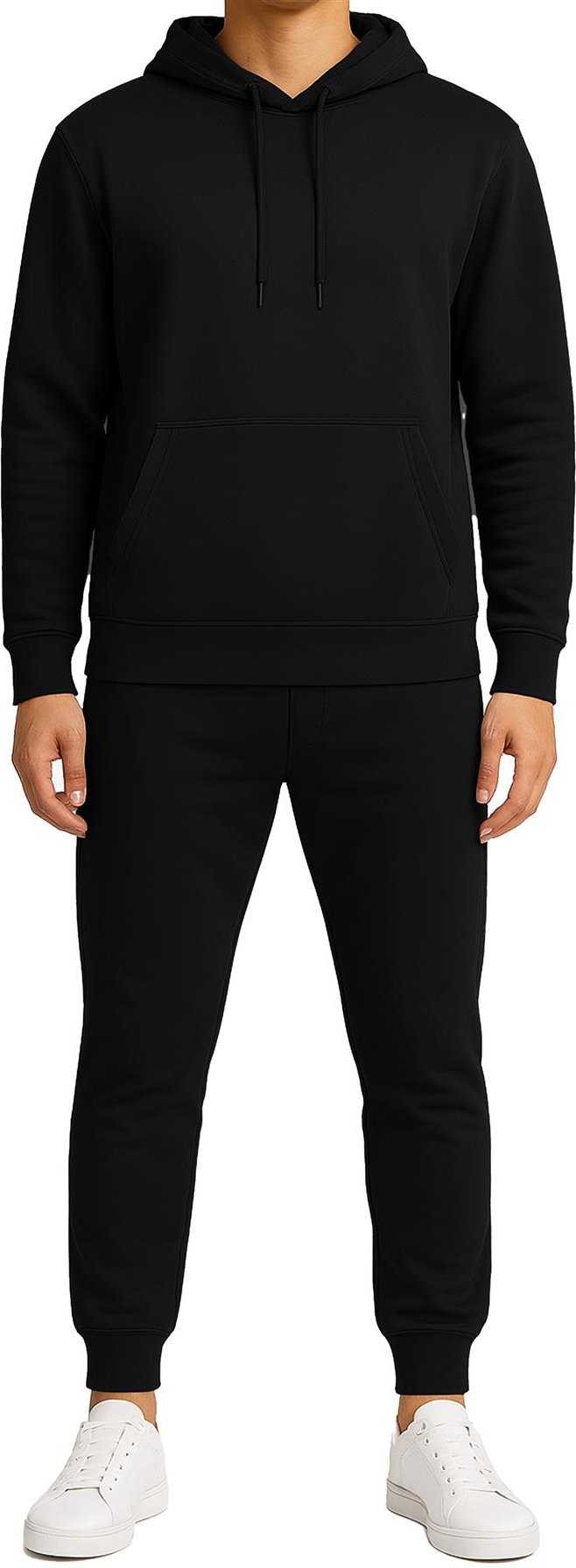 Thumbnail - Kruze | Mens Hooded Poly Trainingsanzug Set