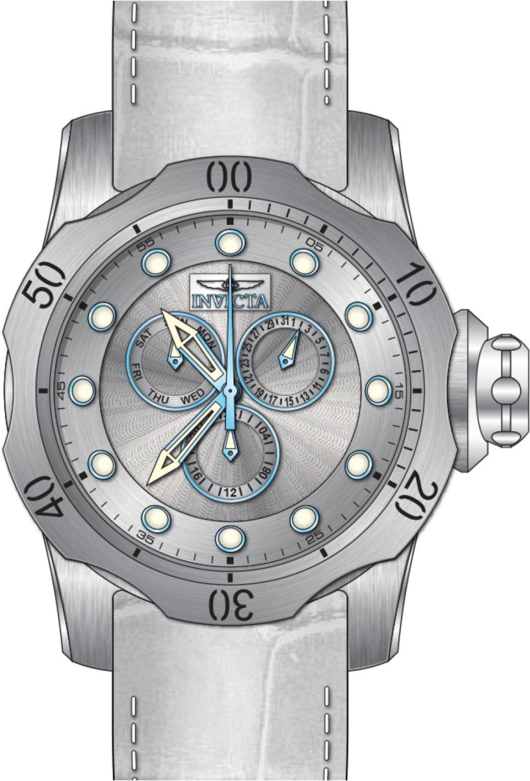 Invicta Venom 49173 Herrenuhr - 54mm