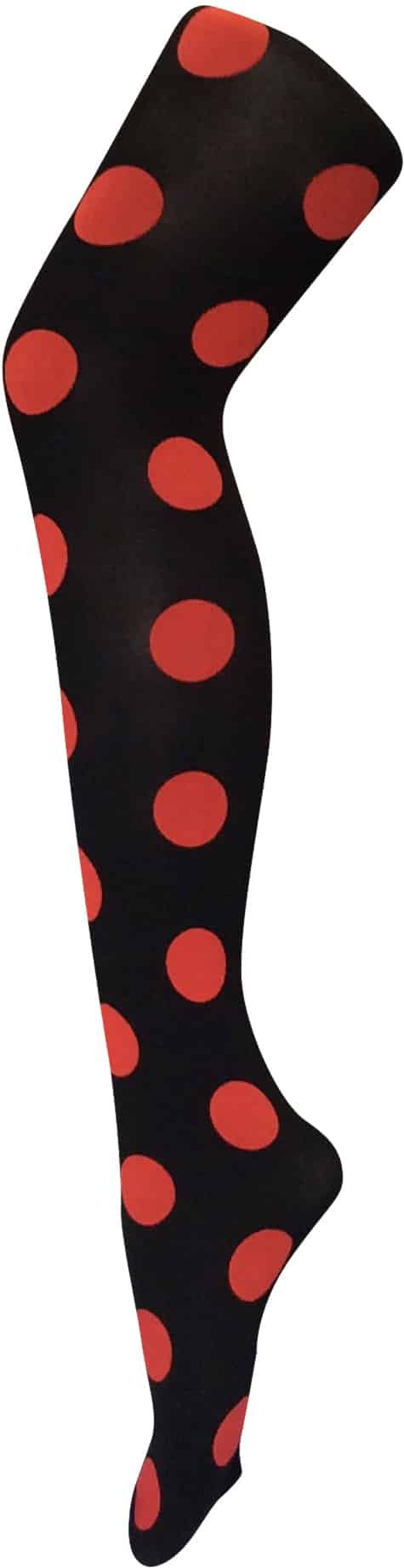 Sock Snob - Farbige 80 Denier blickdichte Damenstrumpfhose - Big Spot