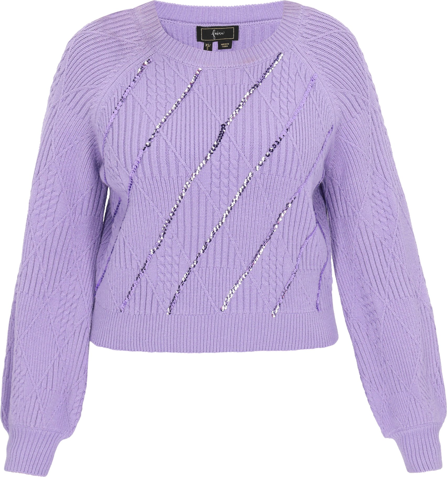 Faina Pullover Frauen lila