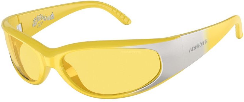 Arnette Sonnenbrille Gelber Rahmen