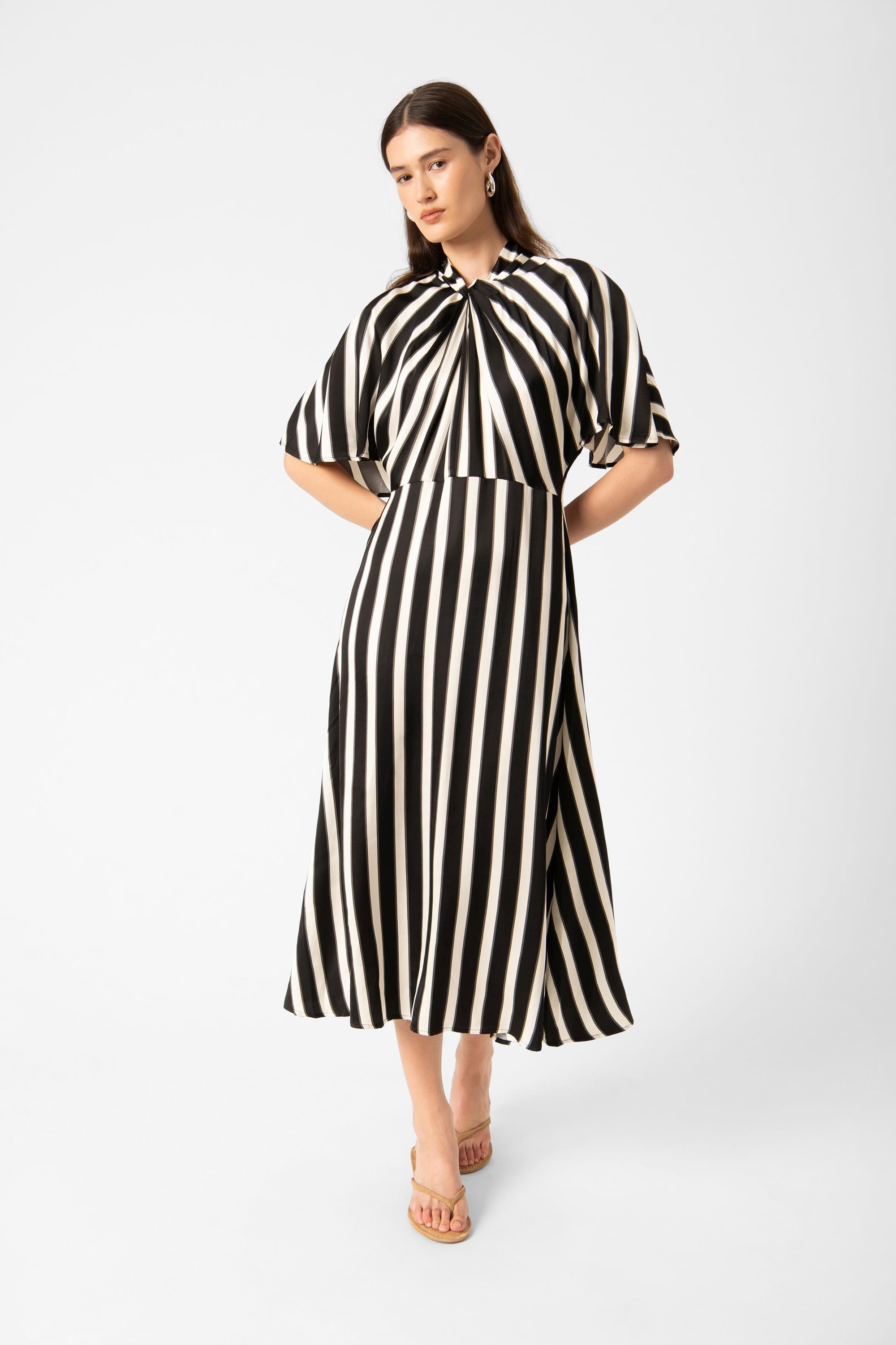 Thumbnail - Kleid SLClero Feminine Form white black
