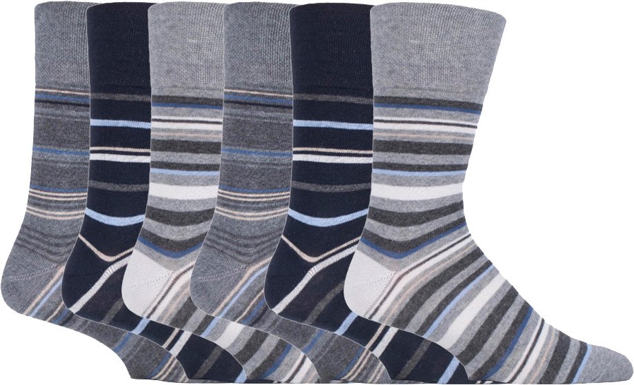 Gentle Grip - 6 Paar Herren Gentle Grip nicht elastische Socken - SOMRJ581