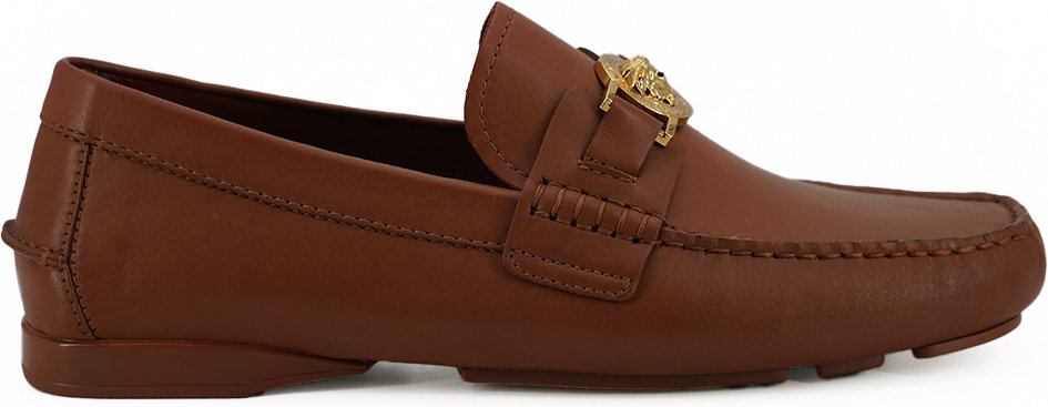 Lederloafers Medusa-Kopf-Style