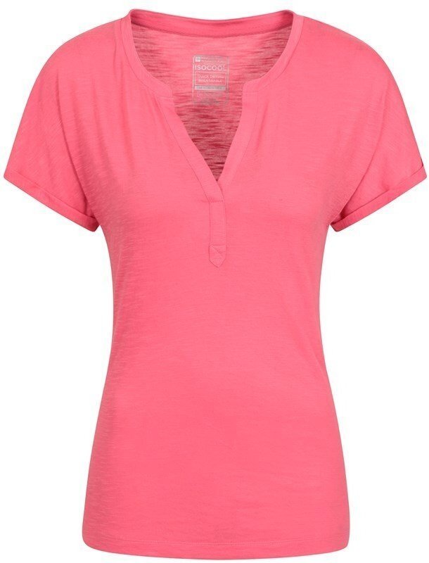 Mountain Warehouse Damen/Damen Skye Slub T-Shirt (Rosa)