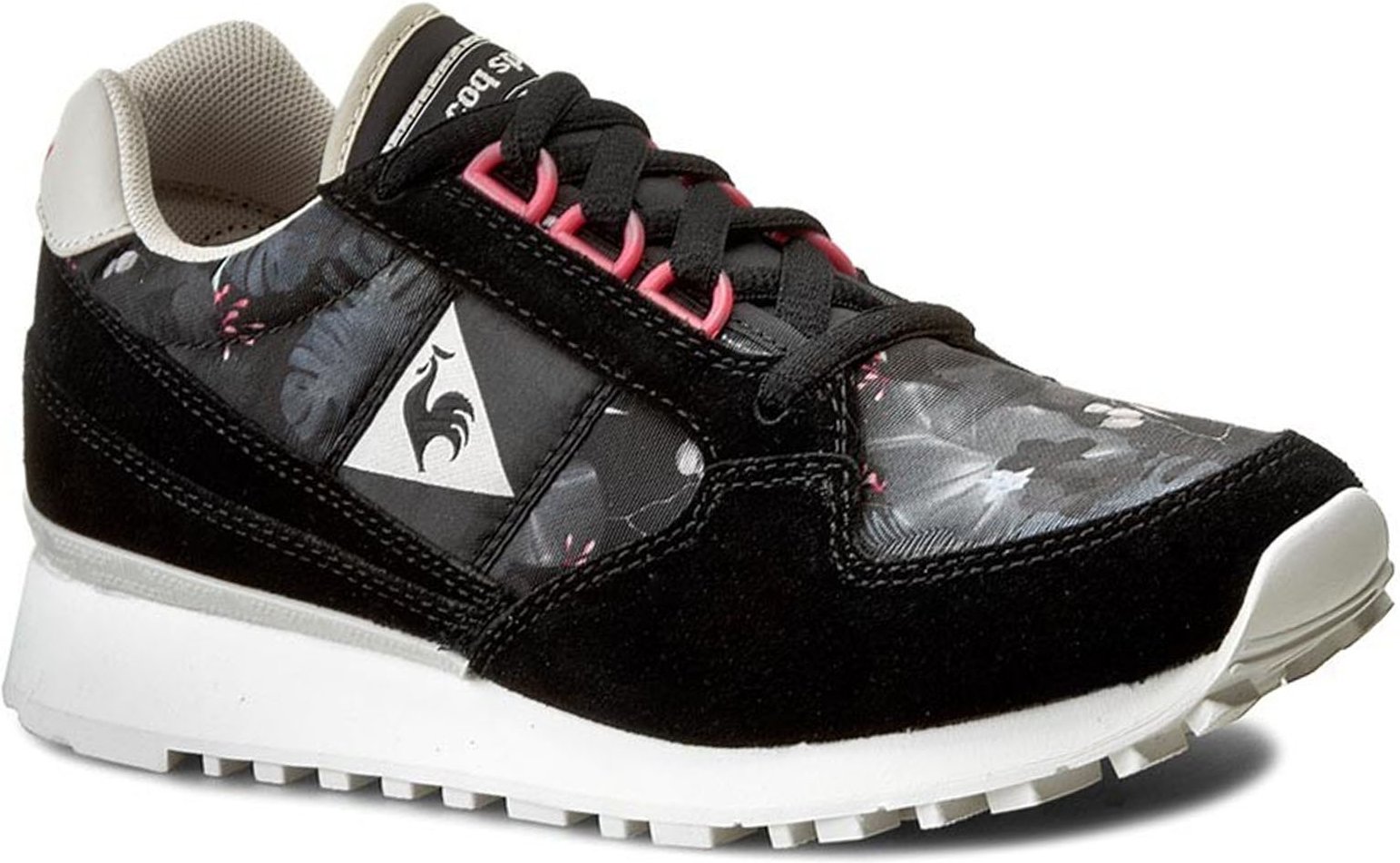 Le Coq Sportif Eclat Winter Floral Womens Black Trainer