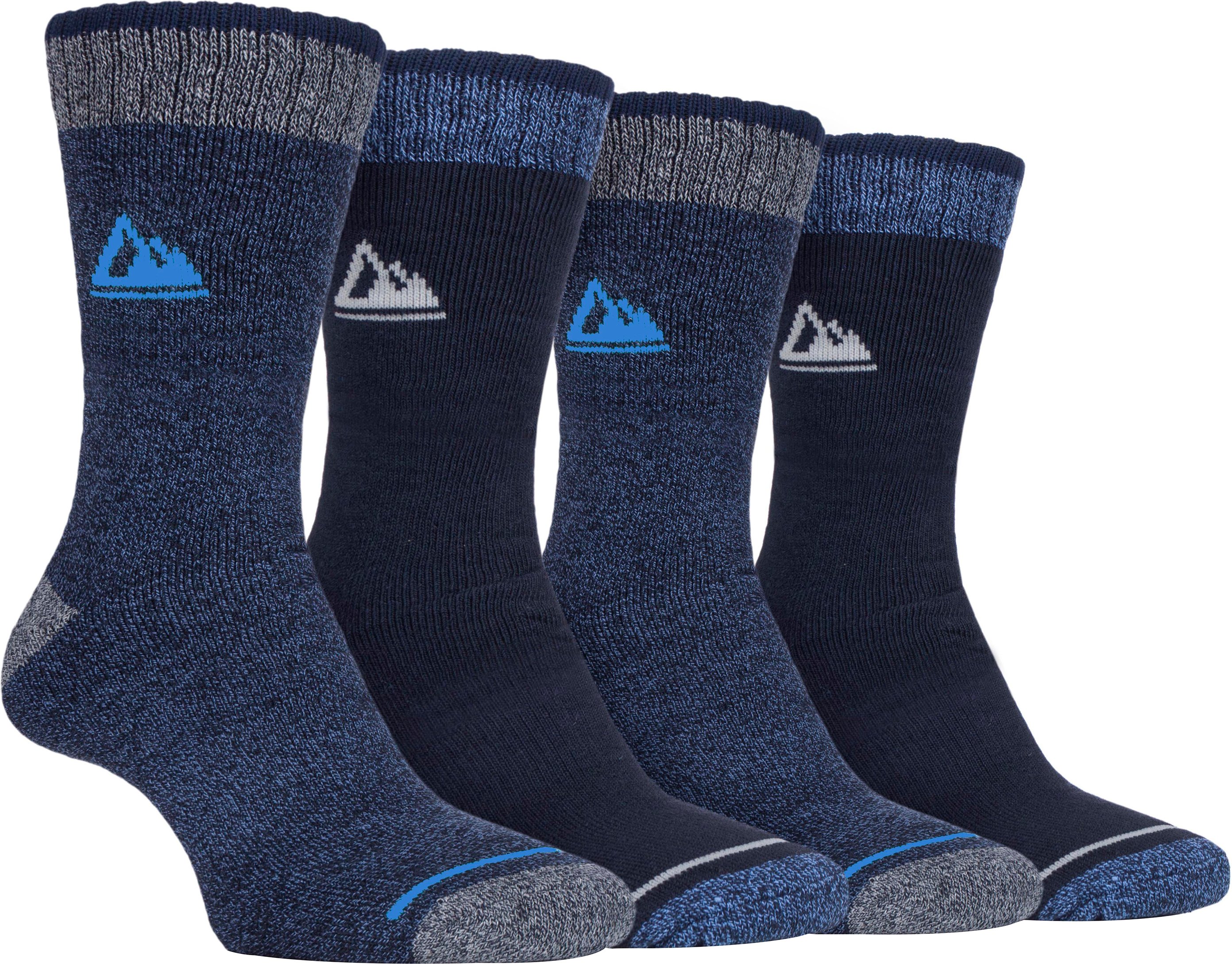 Thumbnail - STORM BLOC - 4 Paar Herren Cushion Sole Wandern Arbeit Boot Socken