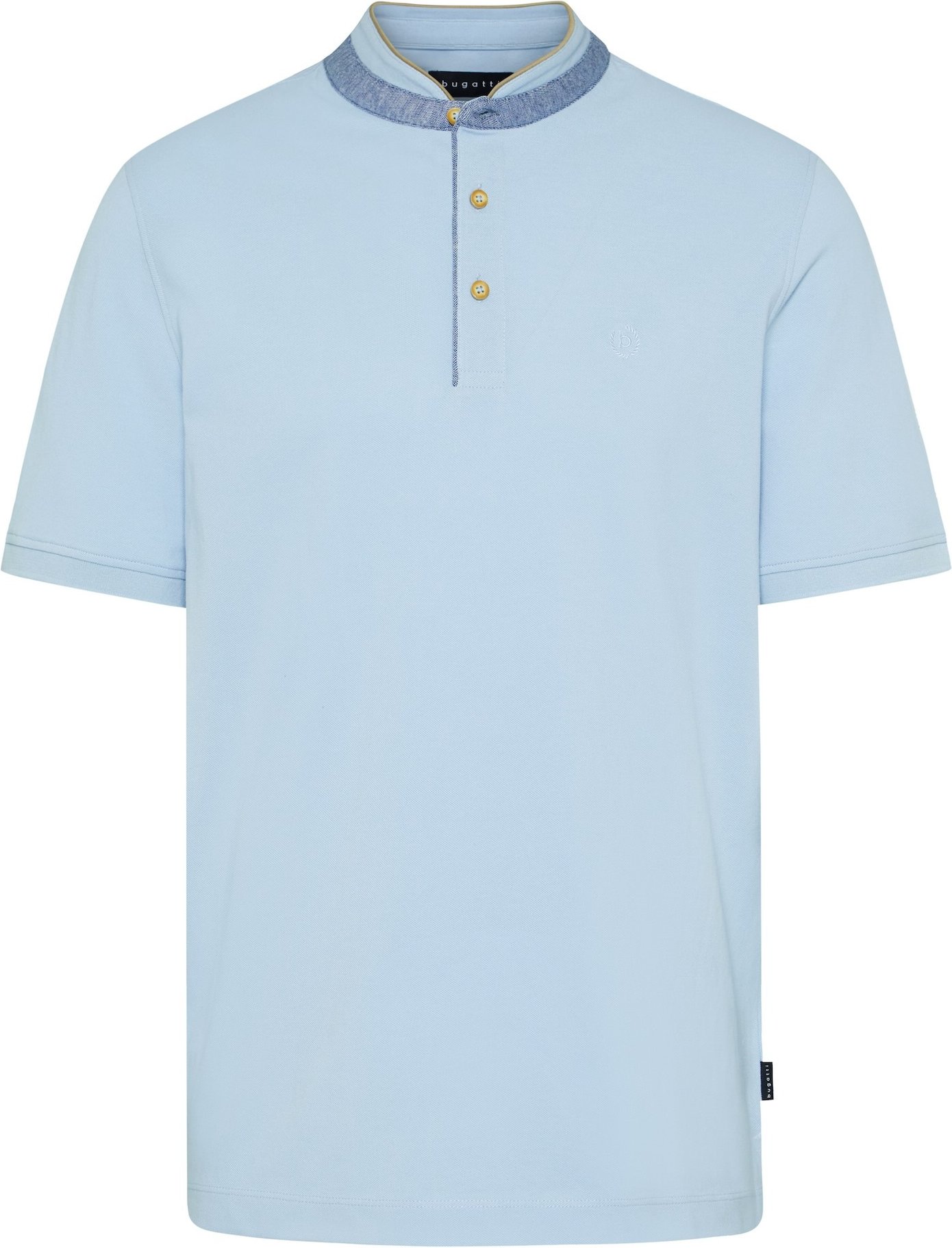 Bugatti Herren Polo mit Stehkragen
