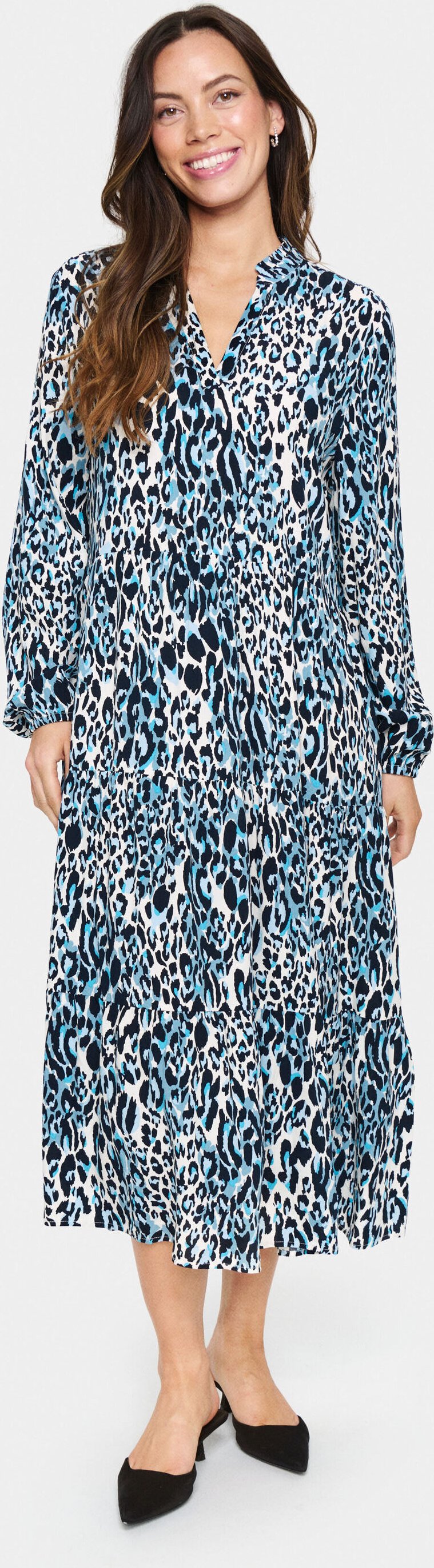 Kleid Lockere Passform blue multi